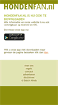 Mobile Screenshot of hondenfan.nl